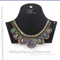statement necklace 2015 new designs necklace set with diamond crystal beads